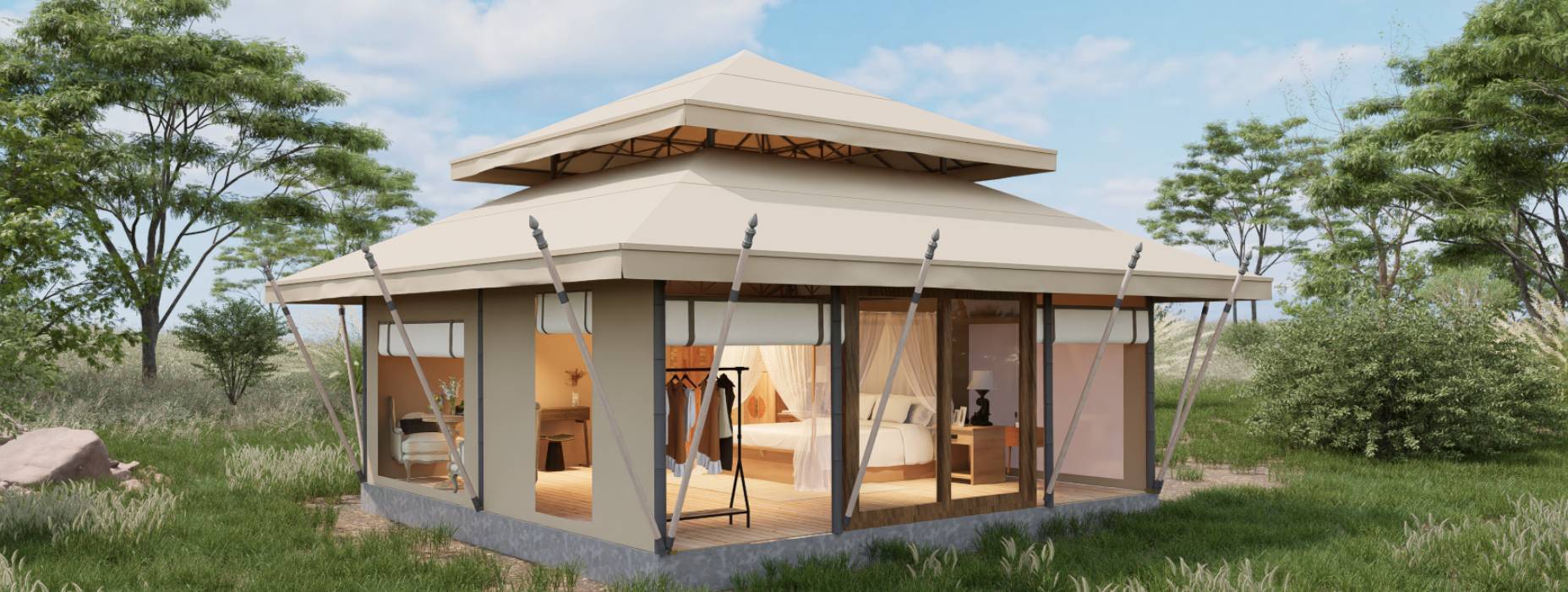 山南户外野奢帐篷